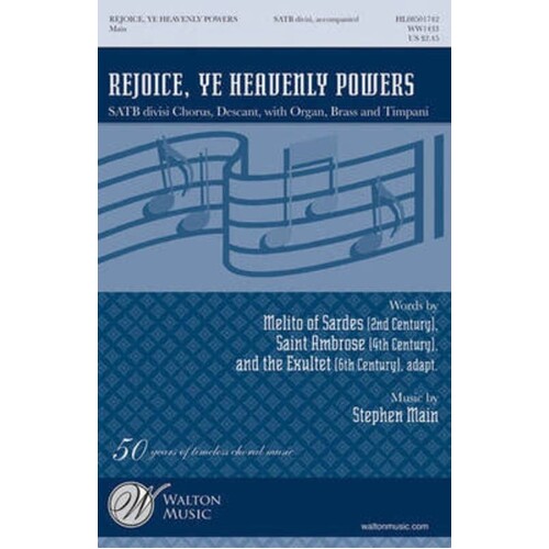 Rejoice Ye Heavenly Powers Brass Parts (Set of Parts)