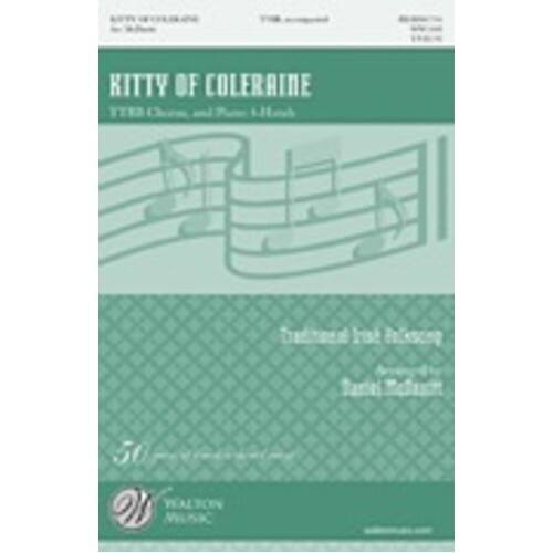 Kitty Of Coleraine TTBB (Octavo)