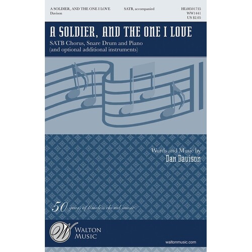 Soldier And The One I Love SATB (Octavo)