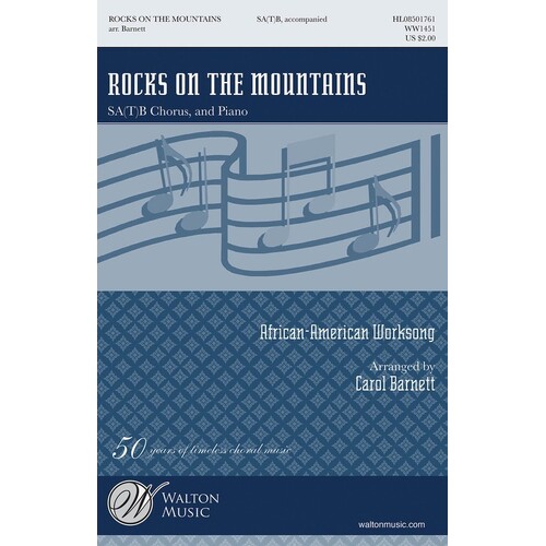 Rocks On The Mountains SATB (Octavo)