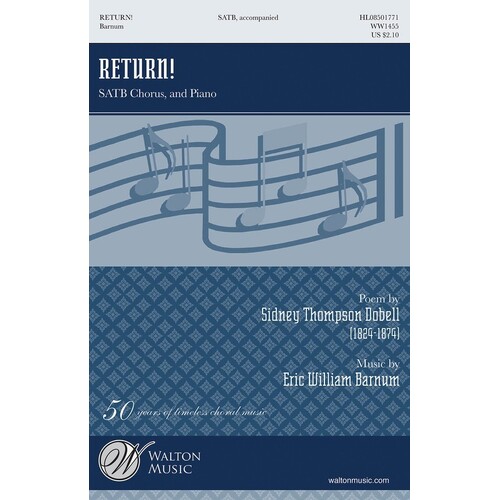 Return SATB (Octavo)