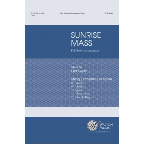 Sunrise Mass String Score/Parts