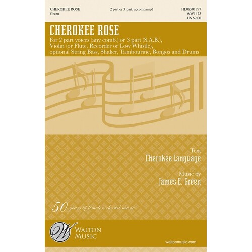 Cherokee Rose 2Pt (Octavo)