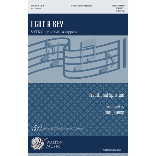 I Got A Key SATB (Octavo)