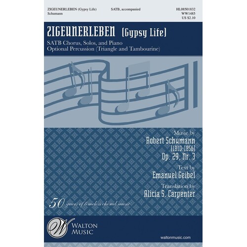 Zigeunerleben SATB (Octavo)