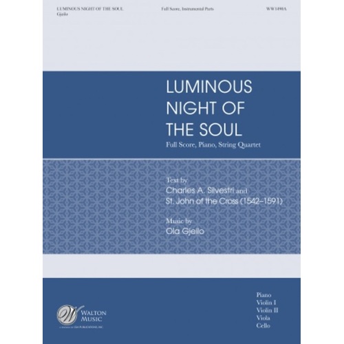 Luminous Night Of The Soul Piano/String Quartet Score/Parts