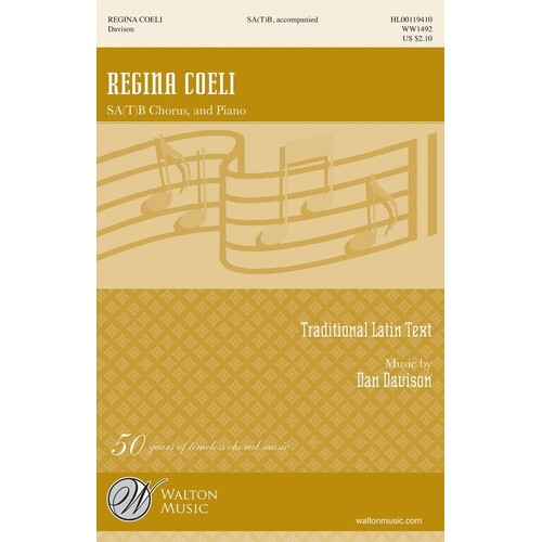 Regina Coeli SATB (Octavo)