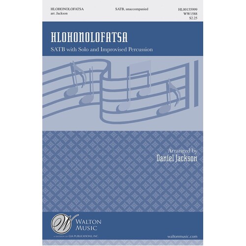 Hlohonolofatsa SATB (Octavo)