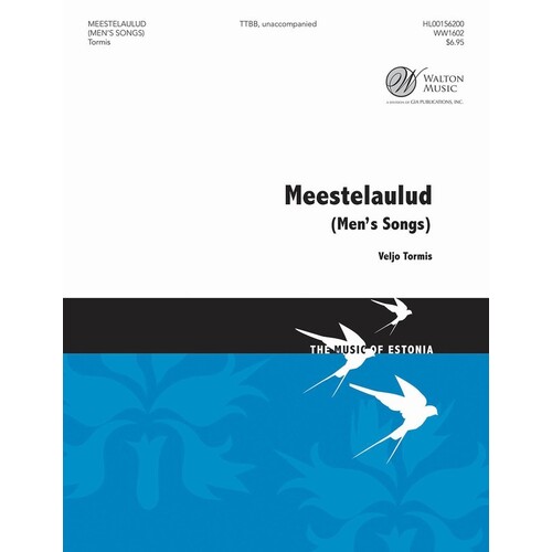 Mens Songs (Meestelaulud) TTBB A Cappella