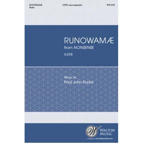 Runowamae SATB A Cappella (Octavo)