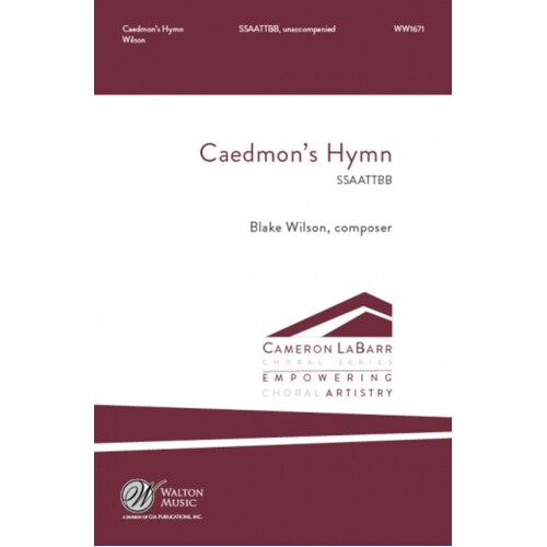 Caedmons Hymn SSAATTBB A Cappella (Octavo)