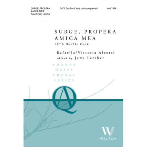 Surge Propera Amica Mea SATB Double Choir A Cappella