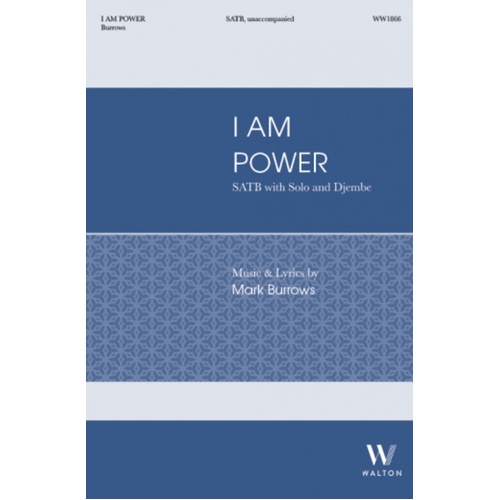 I Am Power SATB/Solo/Djembe A Cappella