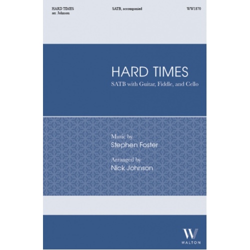 Hard Times SATB/Guitar/Fiddle/Cello