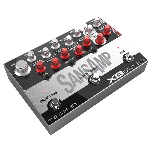 Tech 21 SansAmp XB Driver Dual-Channel Bass Preamp and DI