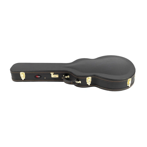 Xtreme DLX 335 Semi-Acoustic Guitar Case - Black Vinyl with Lock