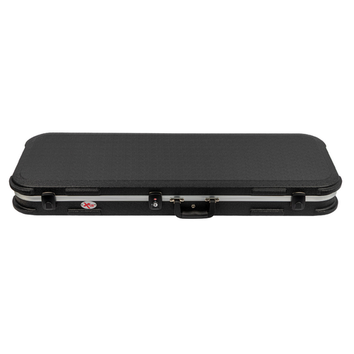 Xtreme Strat/Tele Guitar Deluxe Moulded ABS Rectangular Case with TSA Lock and Accessory Compartments
