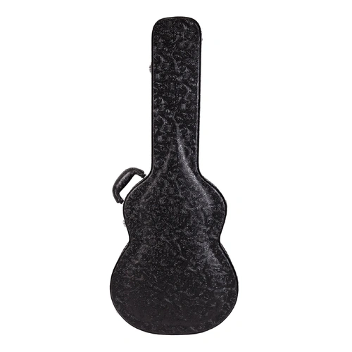 Crossfire Deluxe Shaped Classical Guitar Hard Case - Paisley Black