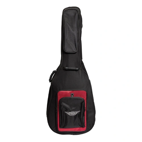 Crossfire Deluxe Padded Acoustic Bass Guitar Gig Bag - Black