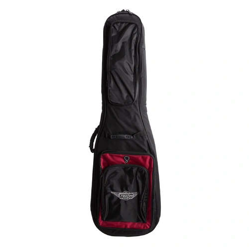 Crossfire Deluxe Padded Electric Bass Guitar Gig Bag - Black