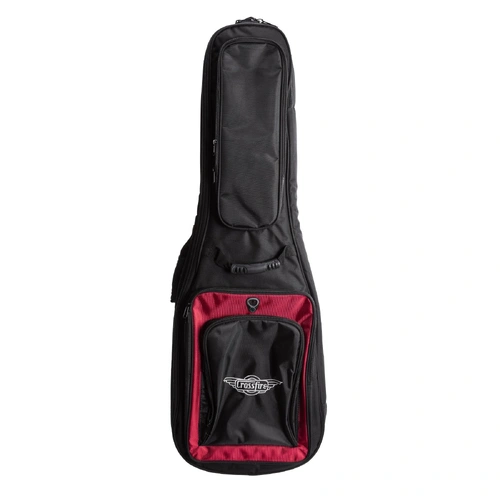 Crossfire Deluxe Padded Electric Guitar Gig Bag - Black