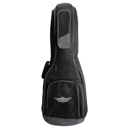 Crossfire Standard Padded Small Body Acoustic Guitar Gig Bag - Black