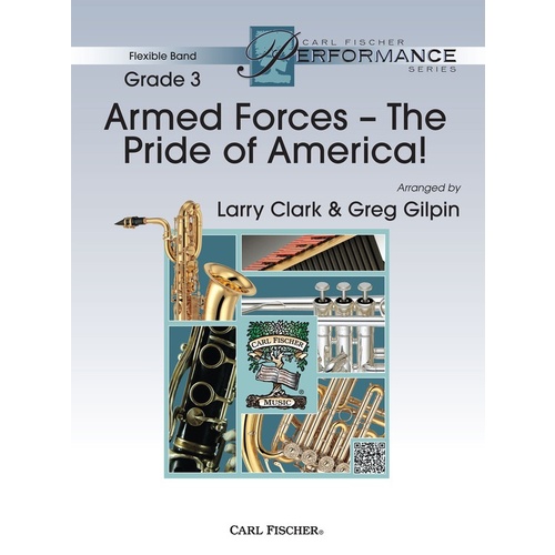 ARMED FORCES PRIDE OF AMERICA! FLEXBand 3 Score/Parts
