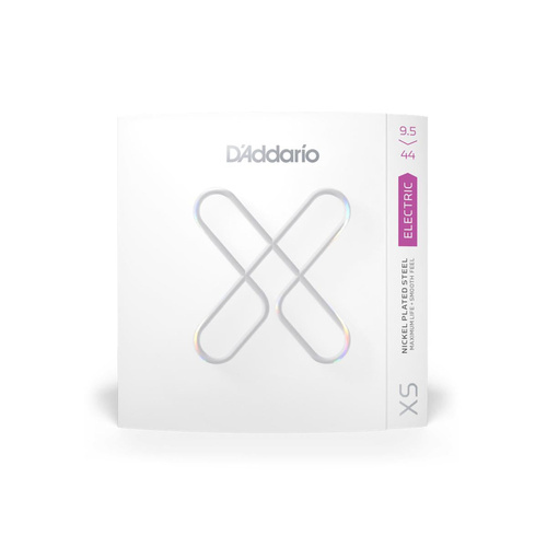 D'Addario XS Coated Nickel Plated Steel Electric Guitar Strings 9.5-44 Super Light Plus