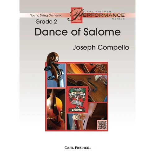 Dance of Salome SO2 SC/PTS by Joseph Compello for String Orchestra, 1 Page, Carl Fischer