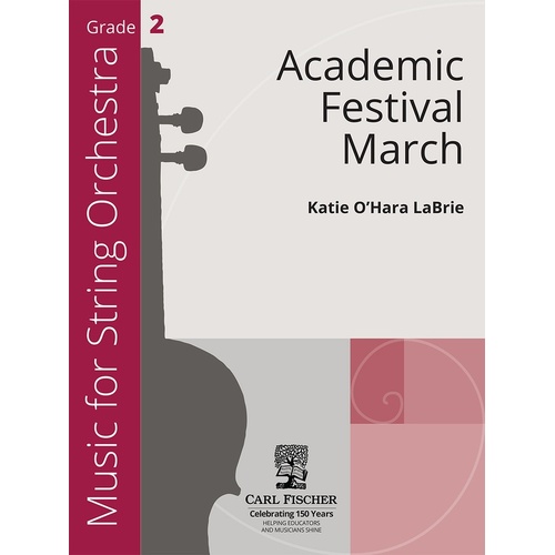 Academic Festival March So2 Sc/Pts Score/Parts