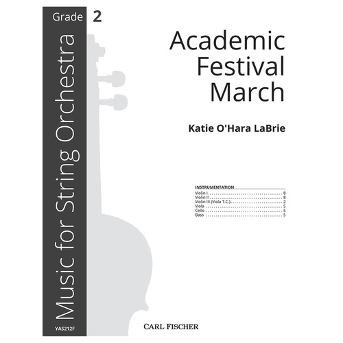 Academic Festival March So2 Full Score Score