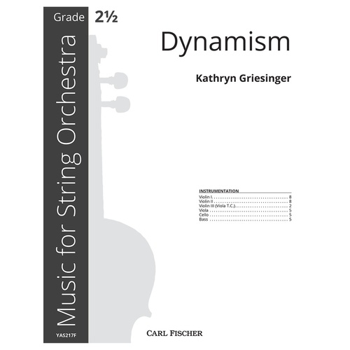 Dynamism So2.5 Full Score Score