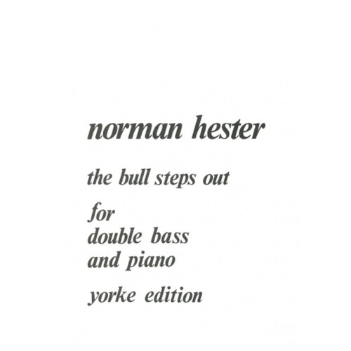 Bull Steps Out Double Bass/Piano (Softcover Book)