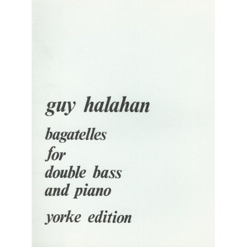 Bagatelles Double Bass/Piano (Softcover Book)