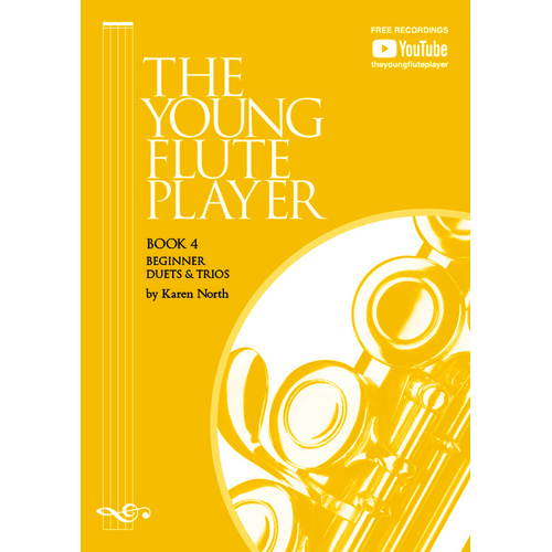 Young Flute Player Book 4 Easy Duets/Trios (Softcover Book)