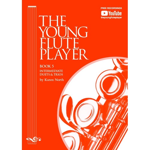The Young Flute Player Book 5: Intermediate Duets & Trios for Flute
