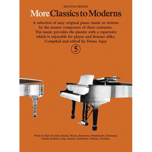 More Classics To Moderns Book 5 (Softcover Book)