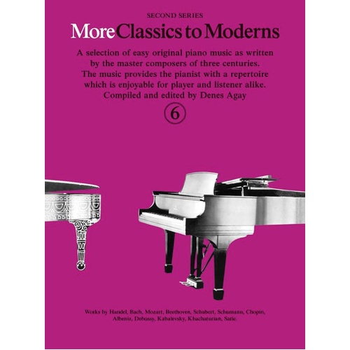 More Classics To Moderns Book 6 (Softcover Book)