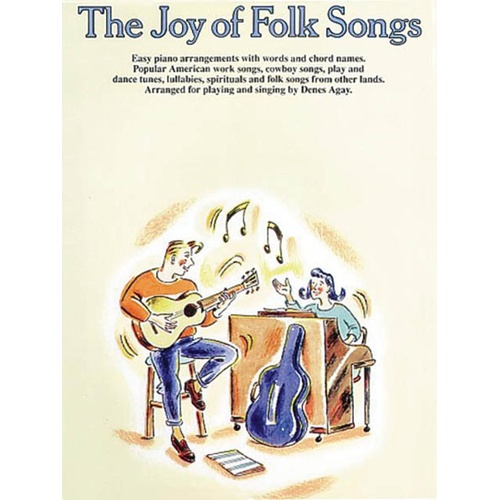 The Joy Of Folk Songs (Softcover Book)