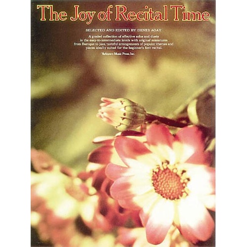 The Joy Of Recital Time (Softcover Book)