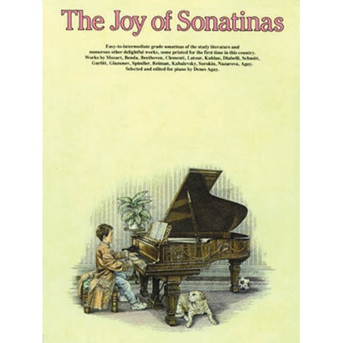 The Joy Of Sonatinas (Softcover Book)
