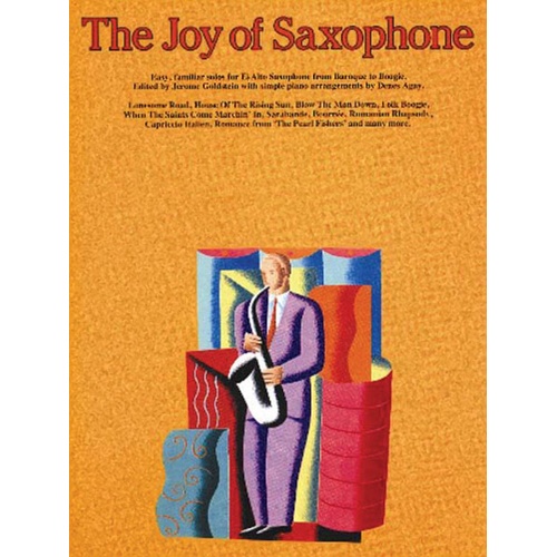 The Joy Of Saxophone Alto Sax/Piano (Softcover Book)