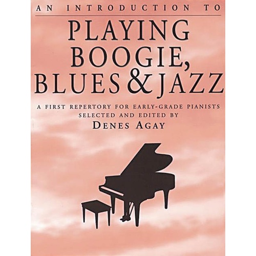 An Introduction To Playing Boogie Blues And Jazz (Softcover Book)