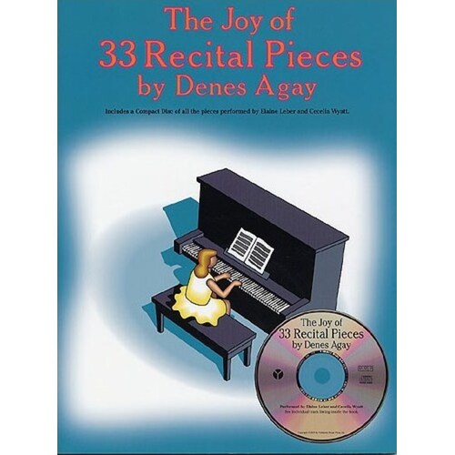 The Joy Of 33 Recital Pieces Book/CD (Softcover Book/CD)