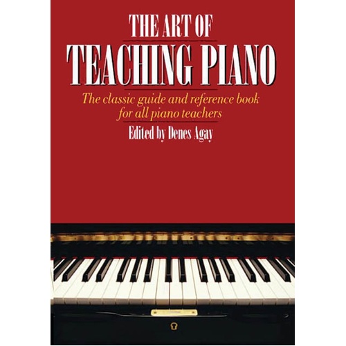 Agay - The Art Of Teaching Piano (Softcover Book)