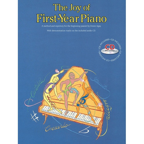 The Joy Of First Year Piano Book/CD (Softcover Book/CD)