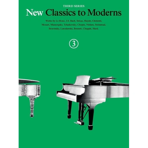 New Classics to Moderns Book 3 3rd Series by Yorktown Music Press for Piano