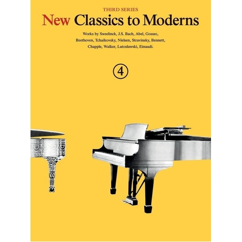 New Classics to Moderns Book 4 3rd Series by Yorktown Music Press