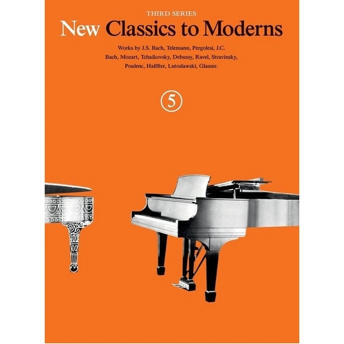 New Classics to Moderns Book 5 3rd Series by Yorktown Music Press