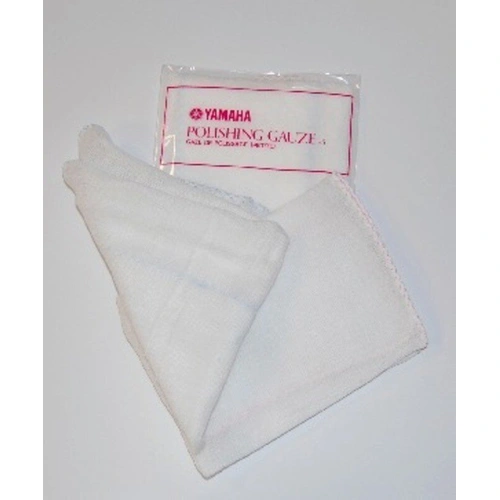 Yamaha Small Polishing Gauze - 100% Woven Cotton for Lacquer, Silver, and Metal Polishes